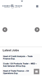 Mobile Screenshot of cosmotrade.ch
