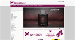 Desktop Screenshot of cosmotrade.se